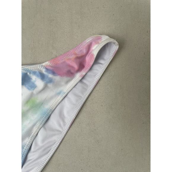 Kenny Flowers Swim Sporty Bikini Bottom Malibu Tie Dye Swimwear - Picture 2 of 10